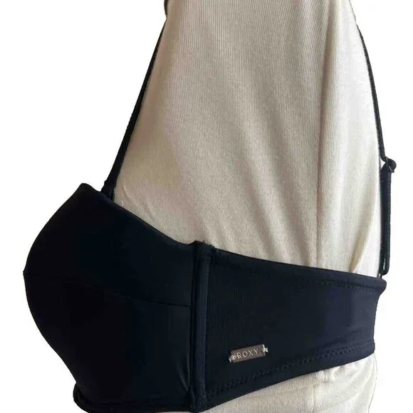 Roxy Junior's Women's Black Beach Classic Underwire Bikini Swim Top Size S - Picture 11 of 13